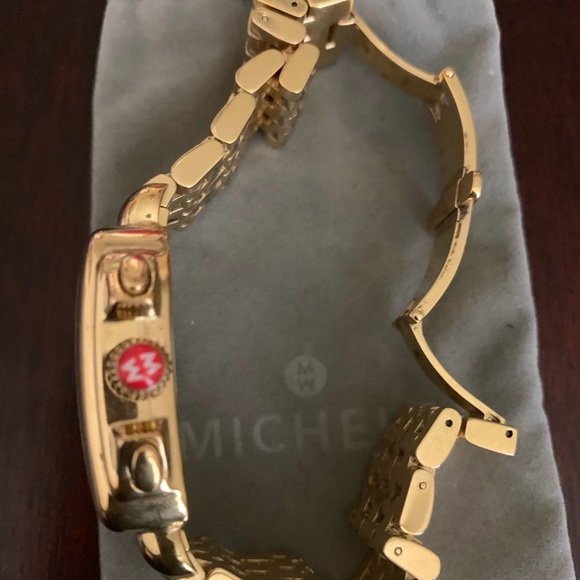 Michele Deco Gold Watch - Picture 4 of 7